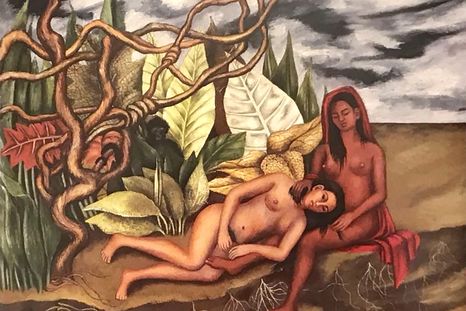 Dos desnudos en el bosque, Frida Kahlo (1939)