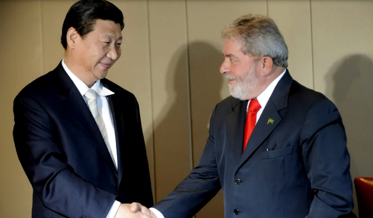 Xi Jinping y Lula da Silva Xi y Lula se verán las caras otra vez. Foto: Efe.