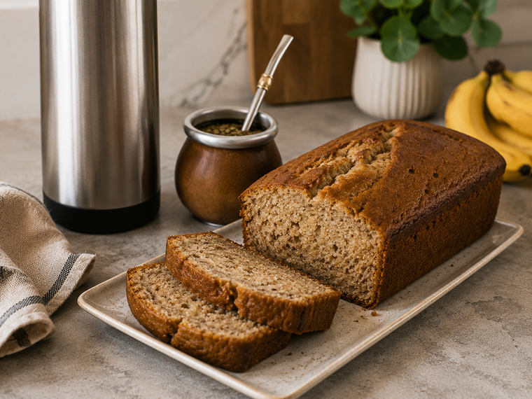 Budín de banana sin harina y sin azúcar: una de las recetas de cocina más saludables y ricas
