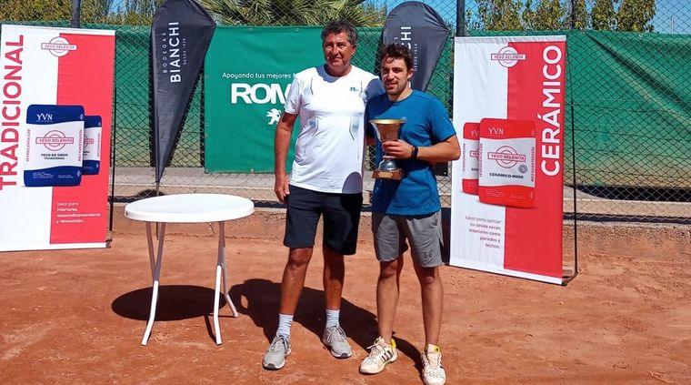 Rodrigo Gómez se quedó con el triunfo ante Lucentini Foto: Gentileza