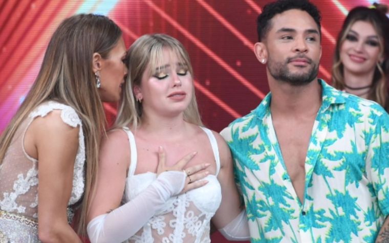 La correntina se emocionó en una instancia clave del Bailando. Foto: Instagram Bailando 2023