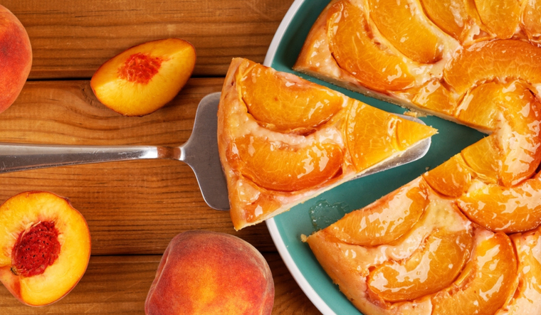Sorprende a tus Invitados con una exquisita tarta de durazno Foto: Shutterstock
