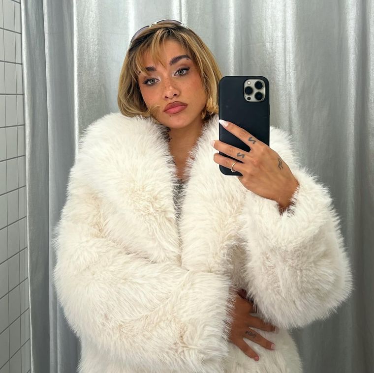 Encaje, piel y actitud: María Becerra lo hizo de nuevo. Foto: Instagram: mariabecerra