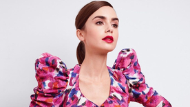 Lily Collins se ha vuelto una influencer de la moda gracias a su papel en Emily in Paris. Foto: Instagram @lilyjcollins