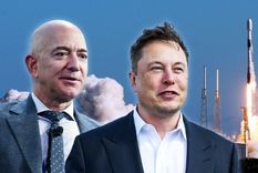 Bezos y Musk siguen al frente de las listas de más ricos. Foto: Salon.