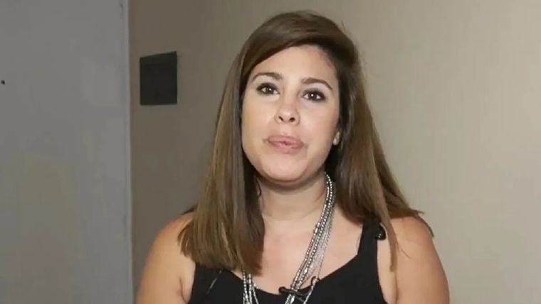 Cecilia Insinga habló sobre los rumores de ruptura con Diego Brancatelli. Foto: Captura de video TN