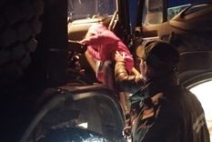 En la escuela albergue de Los Molles había 15 niños de 5 a 11 años. Foto: Gentileza Gendarmería