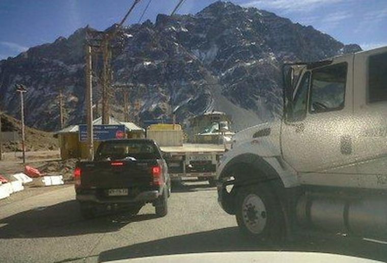 El cielo esta tarde en alta montaña estaba despejado. Foto: Gentileza APROCAM