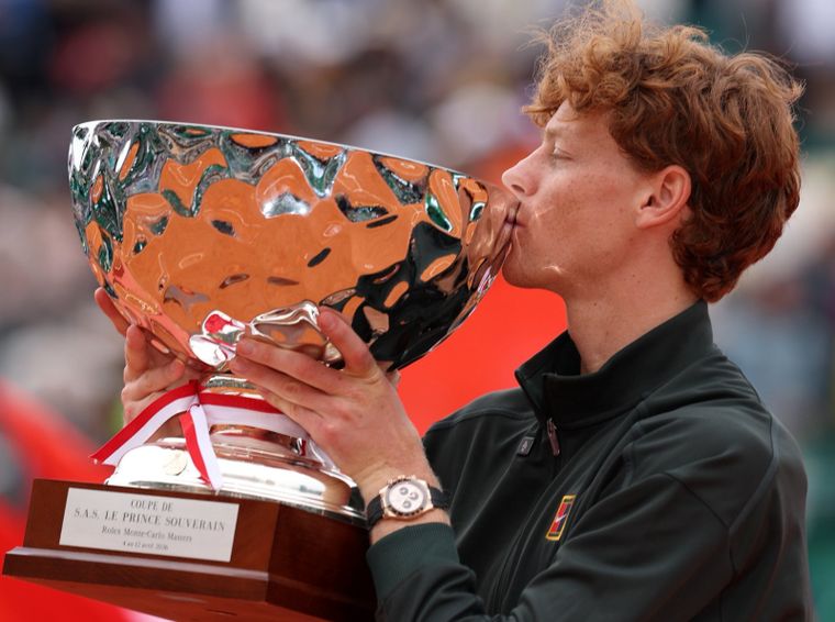 Jannik Sinner se consagró campeón del Masters 1000 de Montecarlo y es el nuevo número 1 del mundo.