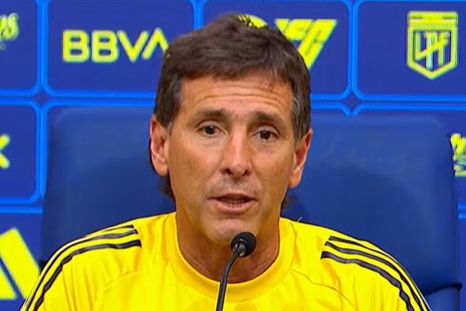 Después de la victoria ante Newells en la Bombonera, Claudio Úbeda respondió con cautela sobre el mercado de pases. Foto: captura de TV. Después de la victoria ante Newells en la Bombonera, Claudio Úbeda respondió con cautela sobre el mercado de pases. Foto: captura de TV.