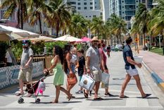 Miami es uno de los destinos de los pocos viajeros argentinos.