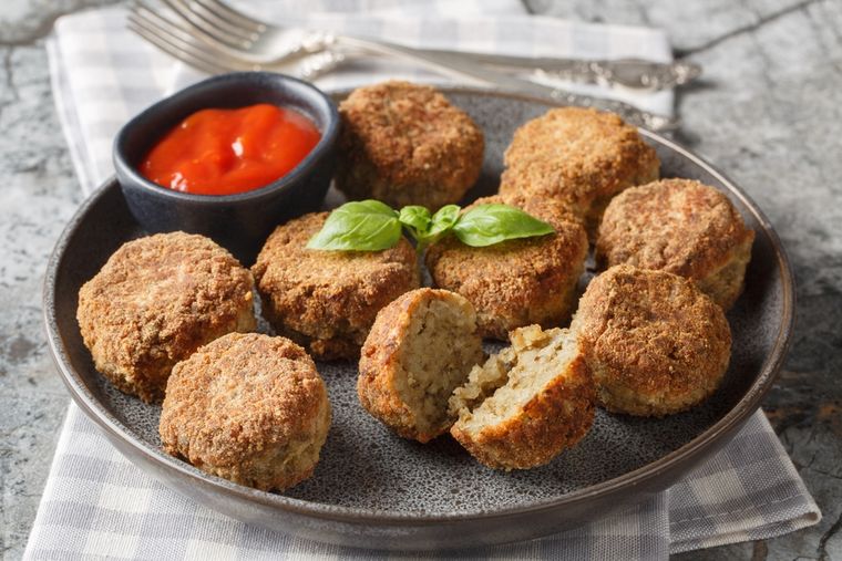 Receta fácil de albóndigas de berenjena: una opción veggie llena de sabor.