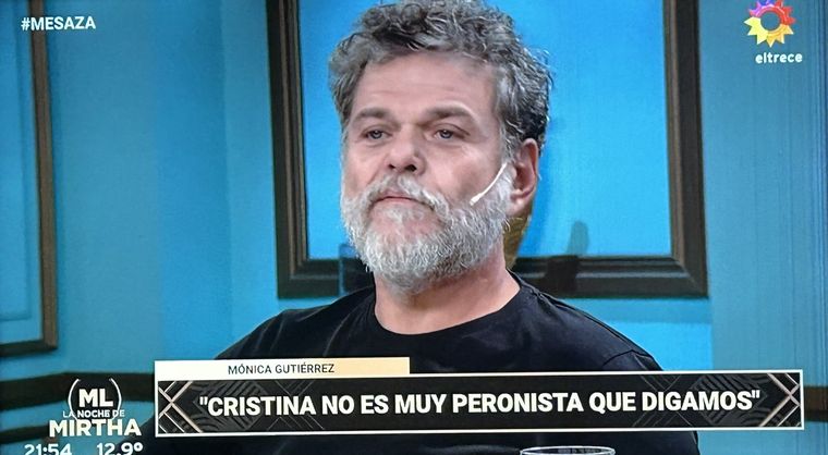 Alfredo Casero se cruzó con Mónica Gutiérrez y Baby Etchecopar Foto: Captura de video