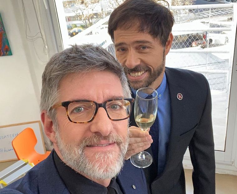 Luis Novaresio y Braulio Bauab