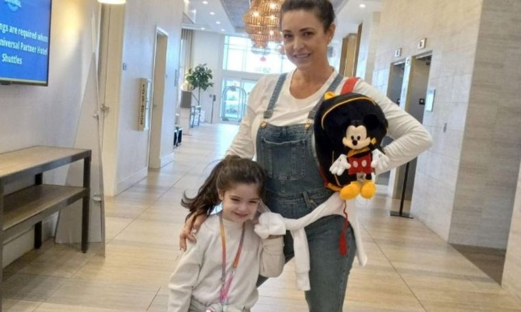 Andrea Estévez habló del drama que vive por la nula relación entre su hija y el padre La actriz está instalada en Miami Foto: @estevezandrea