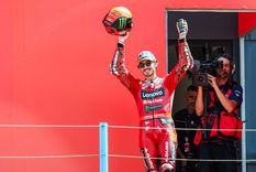 El italiano Francesco Bagnaia se quedó con el Gran premio de Países Bajos. Foto: EFE
