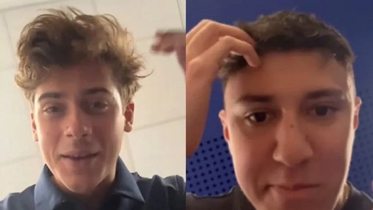 Hace un par de meses, Colapinto y Hadjar competían por un asiento en la Fórmula 1. Foto: Tik Tok Alpine y Racing Bulls