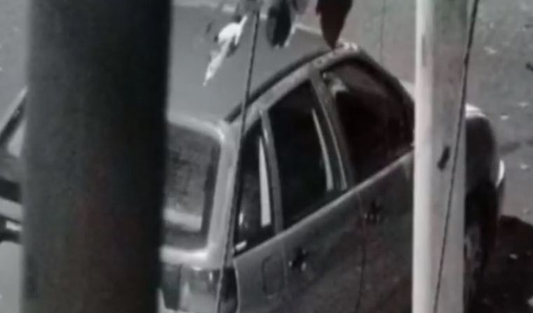 La imagen captada por las cámaras del Centro Estratégico de Operaciones Foto: Captura de video