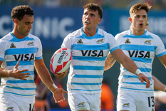 Los Pumas 7s van por el tetracampeonato en Vancouver. Foto: @LosPumas7s