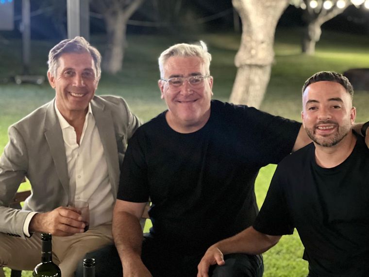 Jorge Sappaj, Cristian García y Cristian Nuñez. Jorge Sappaj, Cristian García y Cristian Nuñez.