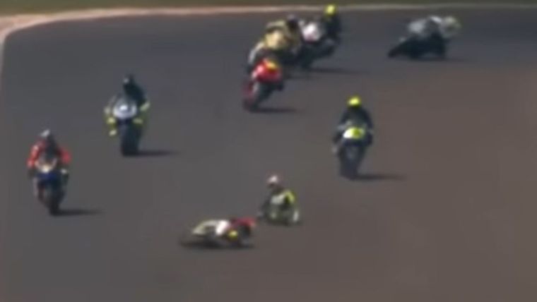 El momento previo al accidente fatal. Foto: Captura