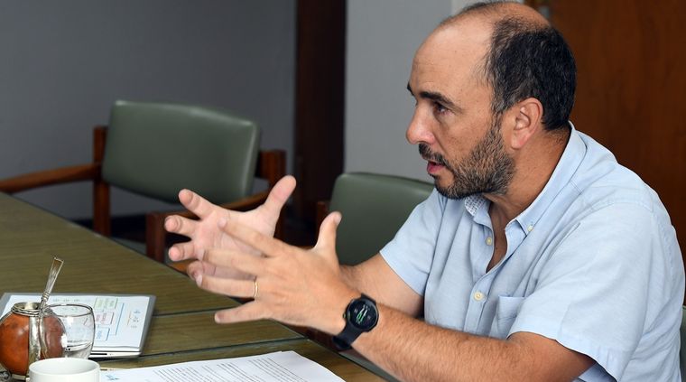 El director general de Escuelas habló sobre la fluidez lectora y la alfabetización en Mendoza tras la pandemia. Foto: ALF PONCE MERCADO / MDZ