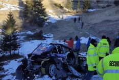 El piloto y su copiloto resultaron ilesos.