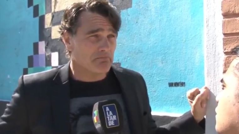 Drago durante la entrevista donde abordó el final de su noviazgo. Foto: captura pantalla América TV.