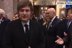 quiebre total: el momento en que milei ignoro a villarruel en el tedeum