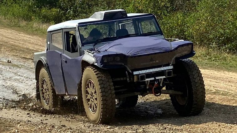 El vehículo combina motores y tiene una asombrosa autonomía. Foto: Fering Technologies.