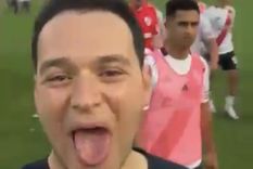 El hincha de Boca que cargó a los jugadores de River y fue agredido por Salas recibió una durísima sanción.