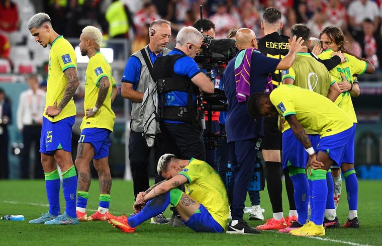 Brasil se despidió del Mundial. Foto: EFE