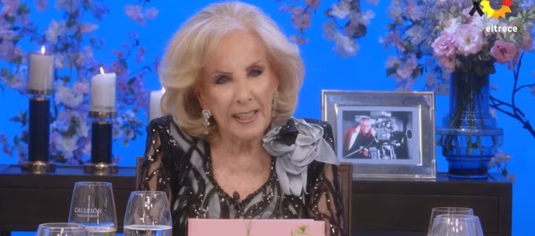 Mirtha Legrand cayó ante Pasapalabra por una amplia diferencia en las mediciones. Foto: Captura de video El Trece