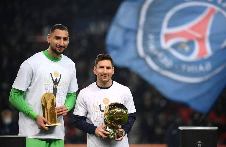 Donnarumma recordó el paso de Messi por el PSG y lo llenó de elogios.