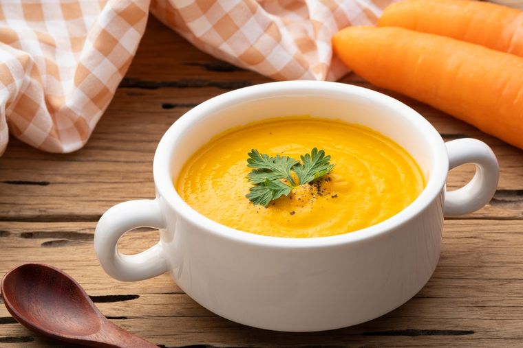Aunque hoy nesta receta se sirve en restaurantes gourmet, la crema de zanahoria nació como una sopa casera, económica y fácil de preparar. Aunque hoy nesta receta se sirve en restaurantes gourmet, la crema de zanahoria nació como una sopa casera, económica y fácil de preparar.