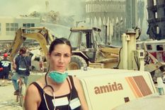 Alejandra Ciappa, pocas horas después del atentado. Foto: Alejandra Ciappa