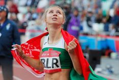 Tsimanouskaya denunció a su propio comité olímpico Foto: EFE