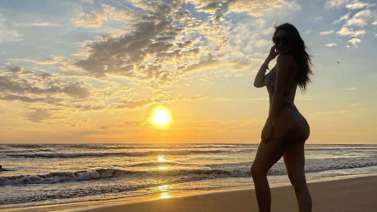 Cynthia Rodríguez Con Mía. Foto: @cynoficial