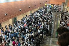 La incidencia provocó un significativo caos en la terminal madrileñal.&nbsp;