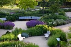 Una buena fórmula para tener un buen jardín terapéuco propio es que incluya tos 4&nbsp; &nbsp;elementos mencionados. Imagen: Jardín de Matt Keightley MSGD/ Foto Alister Thor