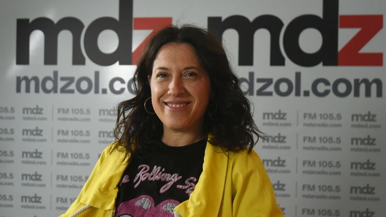 Caro Daffra charló con MDZ. Foto: Rodrigo DAngelo / MDZ