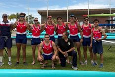 El equipo de remo de Mendoza de Regatas.&nbsp;