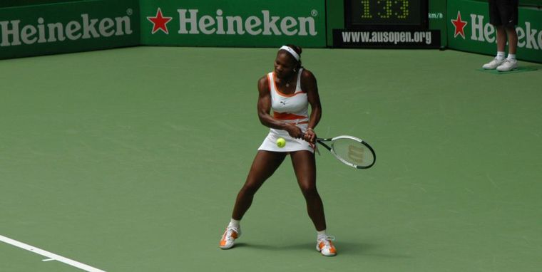 Serena Williams enfrentará mañana a la serbia por el torneo de Miami.