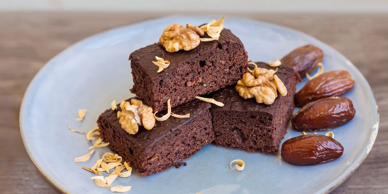Hacé tus propios brownies caseros.