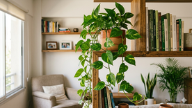 La planta que purifica el aire. Fuente: IA Gemini. La planta que purifica el aire. Fuente: IA Gemini.