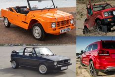 En la imagen, los cuatro vehículos recomendados.