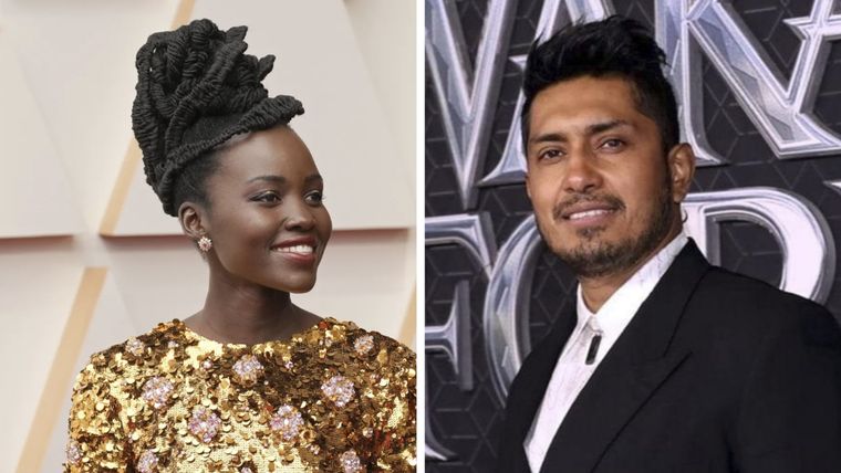 Tenoch Huerta y Lupita Nyongo Los actores brillaron en la segunda entrega de Black Panther. Foto: UNIVISION