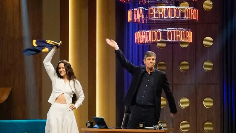 Mario Pergolini triunfó en el rating con Rosalía. Foto: captura de video El Trece.