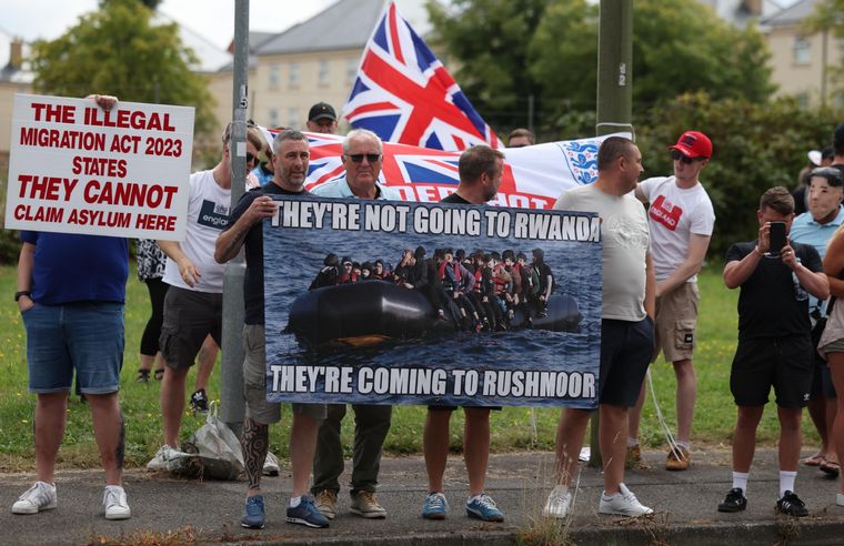 El niño se declaró culpable de dos cargos de desórdenes violentos. Foto: EFE
