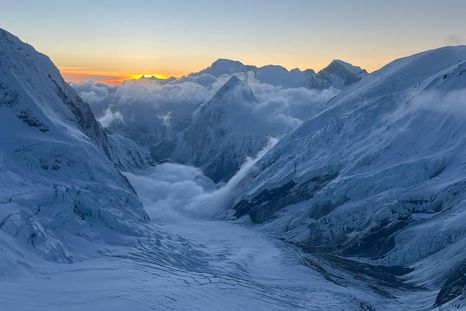 La vida en los pueblos cercanos al Everest cambiará con la nueva conexión terrestre. Foto: Manuel Stahringer